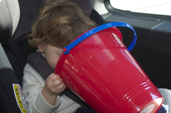 When Your Kid Throws Up In The Car | Tips & Tricks | Tot Squad - Tot Squad